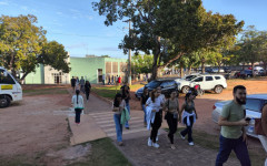 Estudantes durante edição anterior do Exato; prova será aplicada neste domingo (17) em 14 municípios do Tocantins
