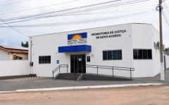 Fachada Promotoria de Justiça de Novo Acordo 