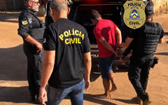 Homem foi capturado após investigações da Polícia Civil do Tocantins 