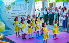 A cerimônia de encerramento também marcou um momento de confraternização e reafirmação do compromisso coletivo das instituições municipais com o cuidado e desenvolvimento da primeira infância em Araguaína.