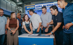 Senadora Professora Dorinha durante inauguração do novo câmpus da Unitins em Dianópolis 