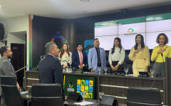 Plenário da Câmara Municipal de Araguaína durante sessão ordinária desta terça-feira (9)