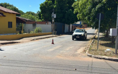 Técnicos da AEM-TO realizam testes metrológicos em radar de fiscalização eletrônica durante operação de aferição que segue até o dia 12 de junho em Araguaína.