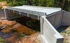  Atualmente, duas novas pontes estão em construção e outras duas obras estão em fase de licitação