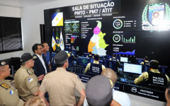 Governador Wanderlei Barbosa entrega equipamentos e inaugura Sala de Situação da Polícia Militar com investimento de R$ 23,6 milhões para fortalecer a segurança pública do estado;