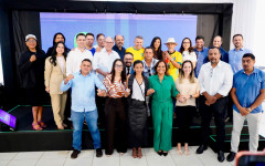  Lideranças do Podemos durante a Oficina da Vitória 2026, em Palmas 