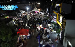 Estrutura montada no Jardim dos Ipês recebeu milhares de visitantes na 10ª edição da Feira