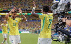 Torcedores acompanharão a partida entre Brasil e Japão em novo espaço na Via Lago, com estrutura coberta no Ginásio Poliesportivo Pedro Quaresma.