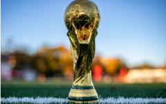 O troféu dourado da Copa do Mundo da FIFA
