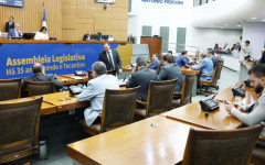 Plenário da Assembleia Legislativa do Tocantins (Aleto), em Palma
