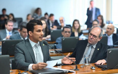 Dimas viajou a Brasília para acompanhar a votação da matéria que teve o senador Irajá Abreu como relator. 