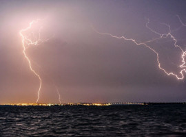  Nos primeiros cinco dias de novembro foram registradas 63 mil descargas atmosféricas em todo o Tocantins. 