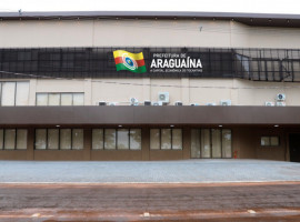 Sede da prefeitura de Araguaína localizada na Marginal Neblina. 