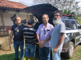 pós ser capturado pela equipe da 43ª DP de Pequizeiro, o homem foi encaminhado para a Unidade Penal de Colmeia 