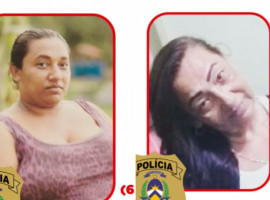 À esq., Pamela Nicolete Estefano, de 37 anos, e Maria Nicolete, de 63 anos. 