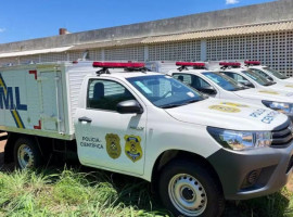 Viatura do Instituto Médico Legal foi acionada para recolher o corpo da vítima na TO-255.