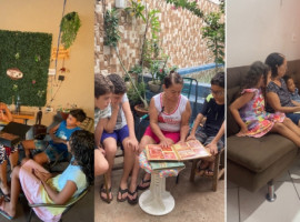Os arquivos fotográficos de família constroem uma crônica visual dos valores e tradições que contribuem para a identidade e legitimação da memória familiar. Diante da riqueza que são os álbuns de família, um projeto estimulou a interação de avós e netos n