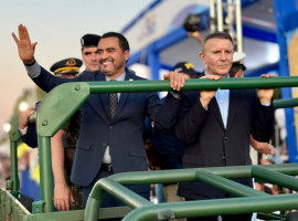 Governador Wanderlei Barbosa participa do desfile cívico-militar do aniversário de Palmas e reforça o compromisso do Governo do Tocantins com o desenvolvimento da capital