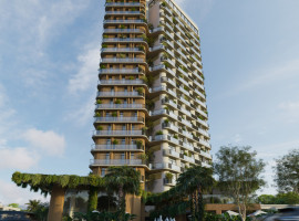 Previsto para ser concluído em 36 meses, o Vértice terá 20 andares e 198 apartamentos, cerca de 11 por andar. Os imóveis atendem uma tendência de mercado: compactos e funcionais