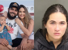 Amanda Vasconcelos, esposa do cantor sertanejo Henrique, foi presa em Orlando