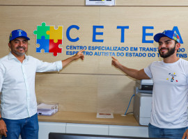  Governador Wanderlei Barbosa participou, na tarde desta quinta-feira, 5, da abertura oficial dos serviços do Cetea - Crédito: Esequias Araujo/Governo do Tocantins