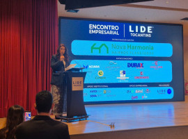 Presidente do LIDE Tocantins, Diva Cordeiro, destaca chegada da organização como marco para o município.