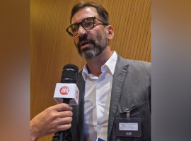 Joaquim Quinta Neto, secretário municipal de Desenvolvimento e Meio Ambiente de Araguaína, durante evento do LIDE Tocantins que marcou a chegada da instituição ao município.