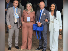 Prefeito de Araguaína, Wagner Rodrigues, durante mobilização da Confederação Nacional dos Municípios, em Brasília, contra pautas-bombas que impactam as finanças municipais.