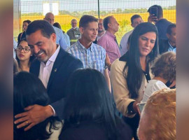 Visita do governador do Tocantins, Wanderlei Barbosa, e da primeira-dama, Karynne Sotero, ao Hospital do Amor, em Barretos.