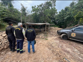 Operação flagra extração irregular de ouro e prende suspeito em flagrante
