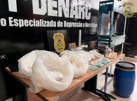  Polícia Civil fecha novo laboratório de refino de drogas em Palmas