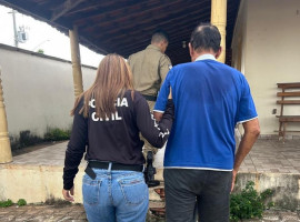 Polícia Civil cumpriu mandado de prisão preventiva contra idoso investigado por estupro de vulnerável em Arapoema 