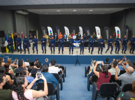 Foram 576 horas de capacitação técnica e operacional alinhada com a Matriz Curricular Nacional para Formação de Guardas Municipais e com a Matriz Nacional de Formação em Segurança Pública