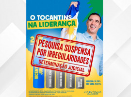 Tribunal Regional Eleitoral do Tocantins (TRE-TO) determinou suspensão de pesquisas do Instituto Exata por irregularidades na metodologia