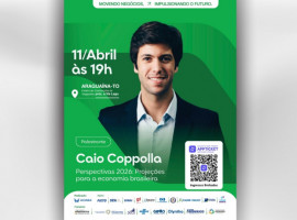 O grande destaque do evento será a palestra magna do comentarista econômico e político Caio Coppolla