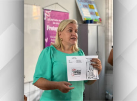 Cirurgiã dentista, professora universitária, fundadora da Faculdade de Ciências do Tocantins Facit, Dra Ângela Maria Silva