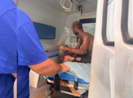 Mecânico foi encontrado com vida 