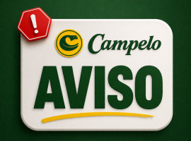 Alerta oficial do Supermercados Campelo