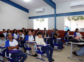 Governo do Tocantins avança no processo de climatização das unidades da rede estadual de ensino, colocando o estado em destaque nacional ao alcançar o 2º lugar no ranking brasileiro de unidades escolares climatizadas 