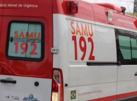 O Samu foi acionado para o ocorrência.