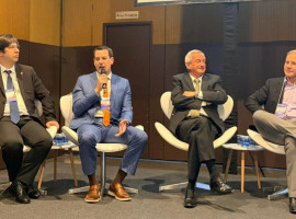 Cardiologista tocantinense Dr. Andrés Gustavo Sánchez Esteva durante participação em congresso nacional da Sociedade Brasileira de Cardiologia 