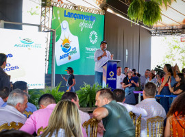 Governador Wanderlei Barbosa lança oficialmente Agrotins 2026 durante evento em Cariri.