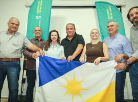Representantes do agronegócio durante reunião que formalizou apoio à pré-candidatura da senadora Professora Dorinha ao governo do Tocantins