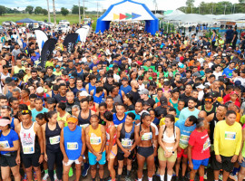  O percurso é novo e tem largada em frente ao Complexo Poliesportivo Pedro Quaresma