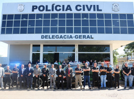 Entrega ocorreu após lançamento do Instagram da Polícia Civil