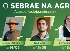 Sebrae Tocantins apresenta programação técnica na Agrotins 2026 com palestras de Richard Rasmussen, Ronaty Makuko, João Seba e Fernanda Bueno; confira as datas e participe 