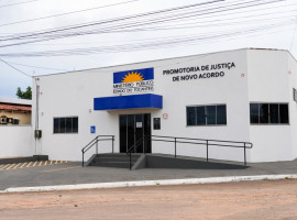 Fachada Promotoria de Justiça de Novo Acordo 