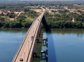 Ponte sobre o Rio Tocantins foi interditada preventivamente após identificação de problemas estruturais