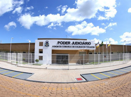 Fachada do Fórum da Comarca de Colinas do Tocantins 