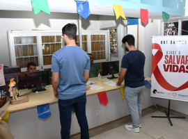 Na Campanha Junho Vermelho 2025, de incentivo à doação de sangue foram coletadas 2.461 bolsas de sangue